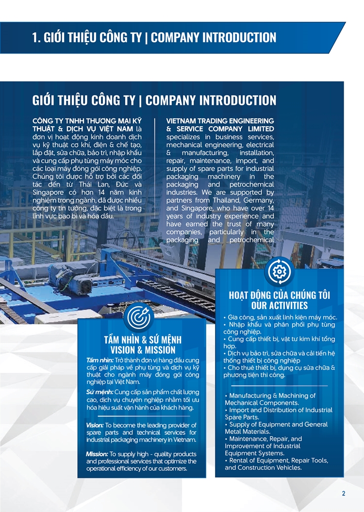 VIETNAM TRADING ENGINEERING & SERVICE CO., LTD